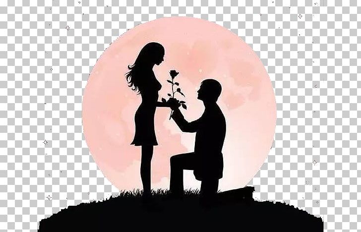 marriage proposal clipart