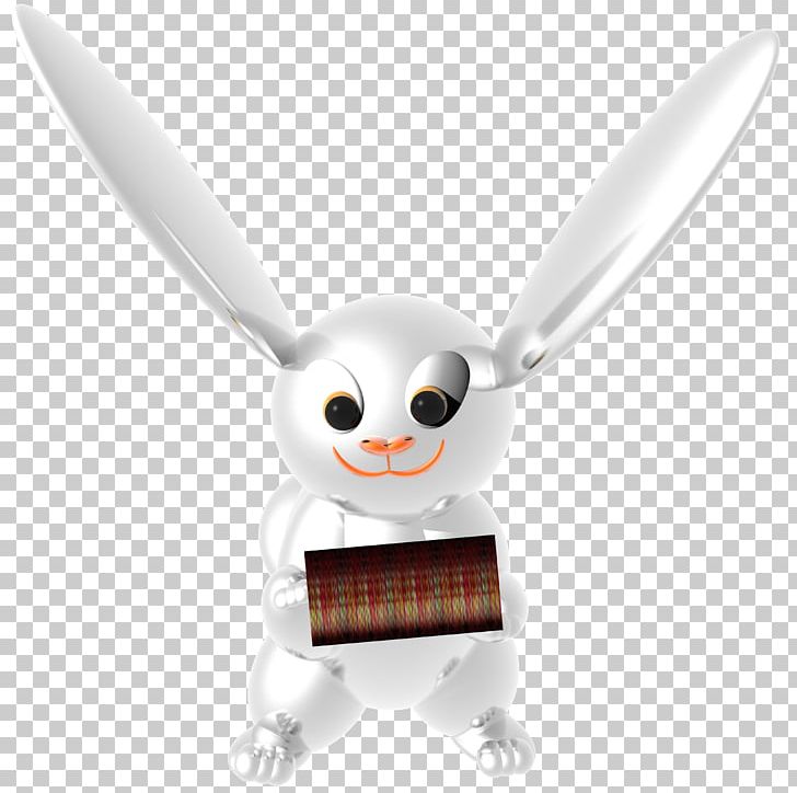Easter Bunny Technology Figurine Animated Cartoon PNG, Clipart, Animated Cartoon, Easter, Easter Bunny, Electronics, Figurine Free PNG Download