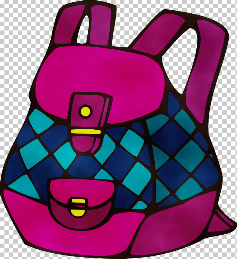 Pink Magenta Bag PNG, Clipart, Bag, Magenta, Paint, Pink, Schoolbag Free PNG Download