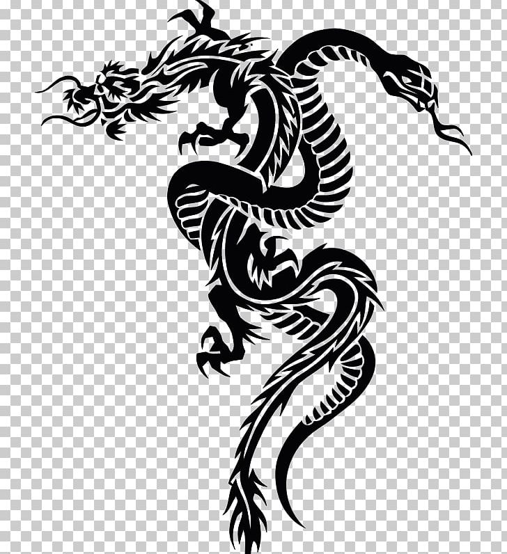 Snakes Chinese Dragon PNG, Clipart, Art, Black And White, Chinese Dragon, Dragon, Fictional Character Free PNG Download