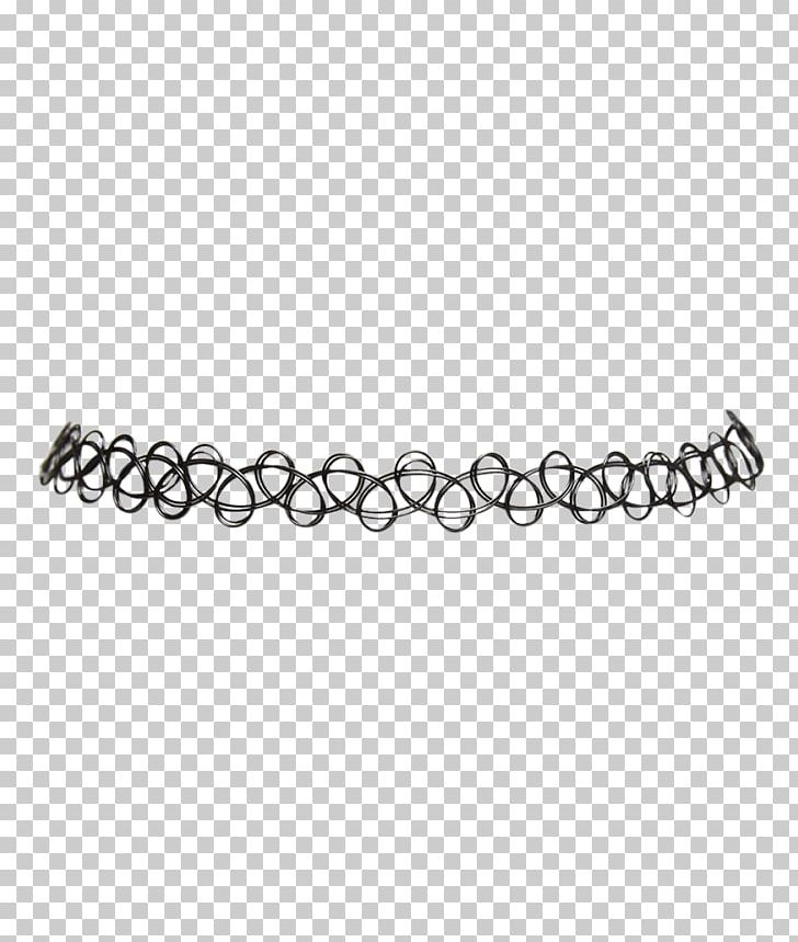 Choker Tattoo Necklace Thepix PNG, Clipart, Auto Part, Black And White, Body Jewelry, Chain, Choker Free PNG Download