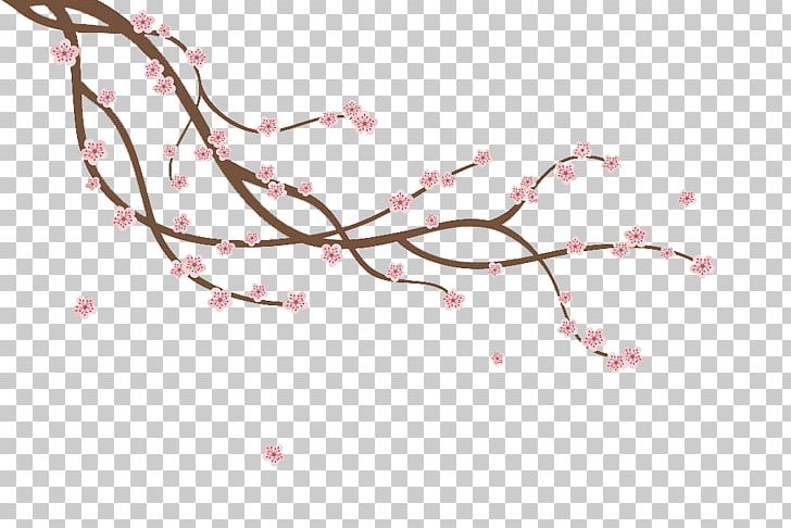 Cherry Blossom Branch Illustration PNG, Clipart, Area, Blossom, Blossoms, Branches, Bud Free PNG Download