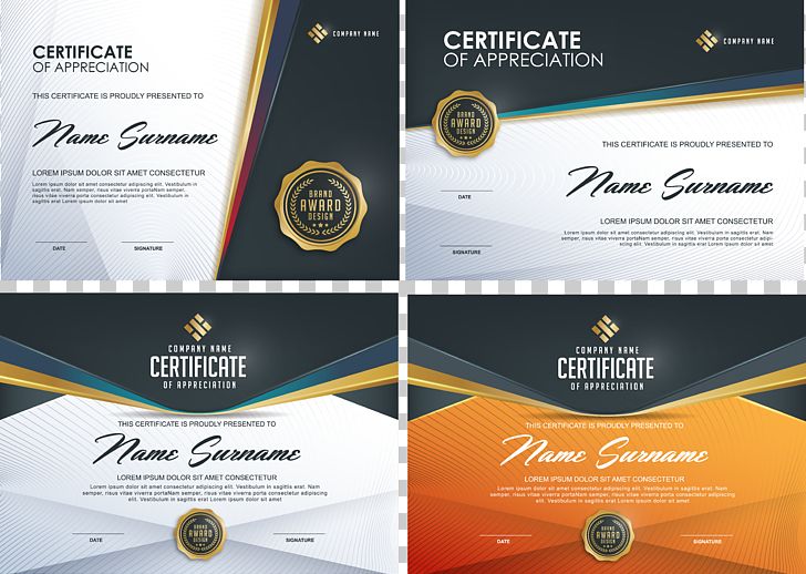 Template Graphic Design PNG, Clipart, 2d Geometric Model, Appreciation Certificate, Award Certificate, Border Frame, Certificate Free PNG Download