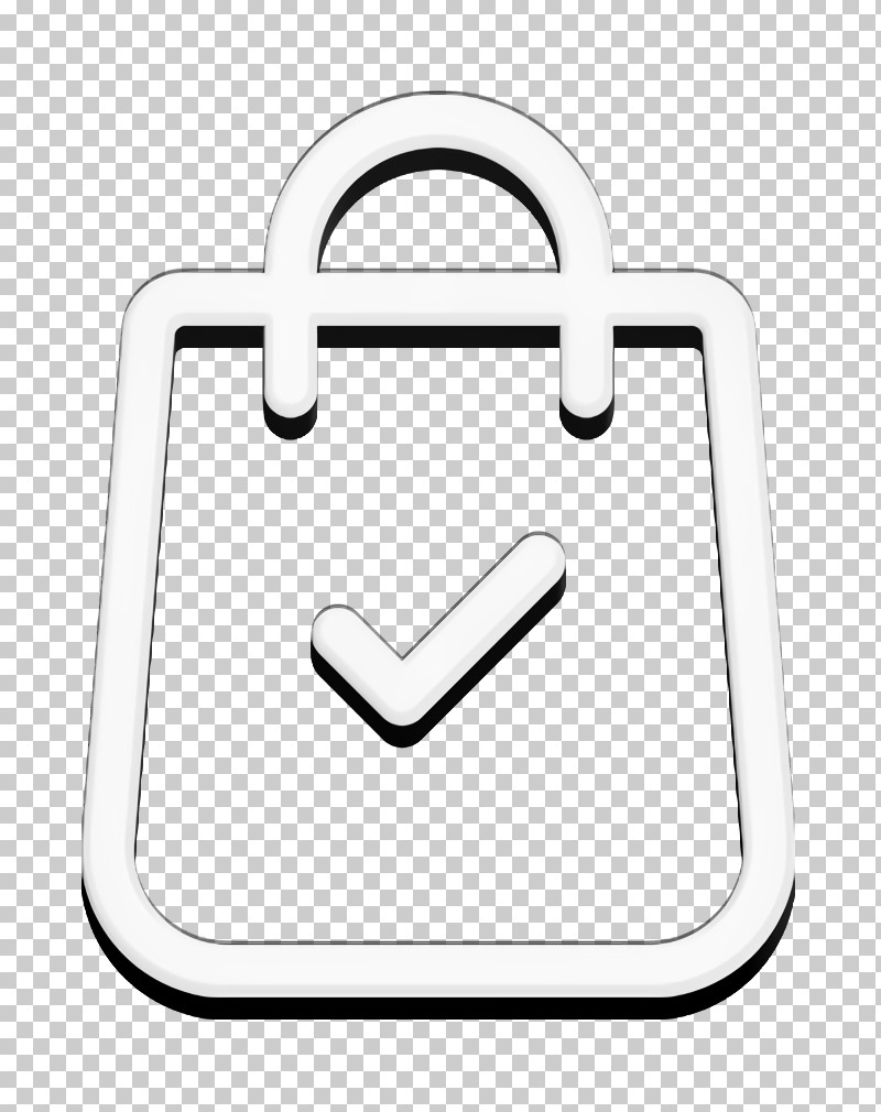 Package Delivery Icon Order Icon Shopping Bag Icon PNG, Clipart, Bag, Blackandwhite, Finger, Hand, Line Free PNG Download