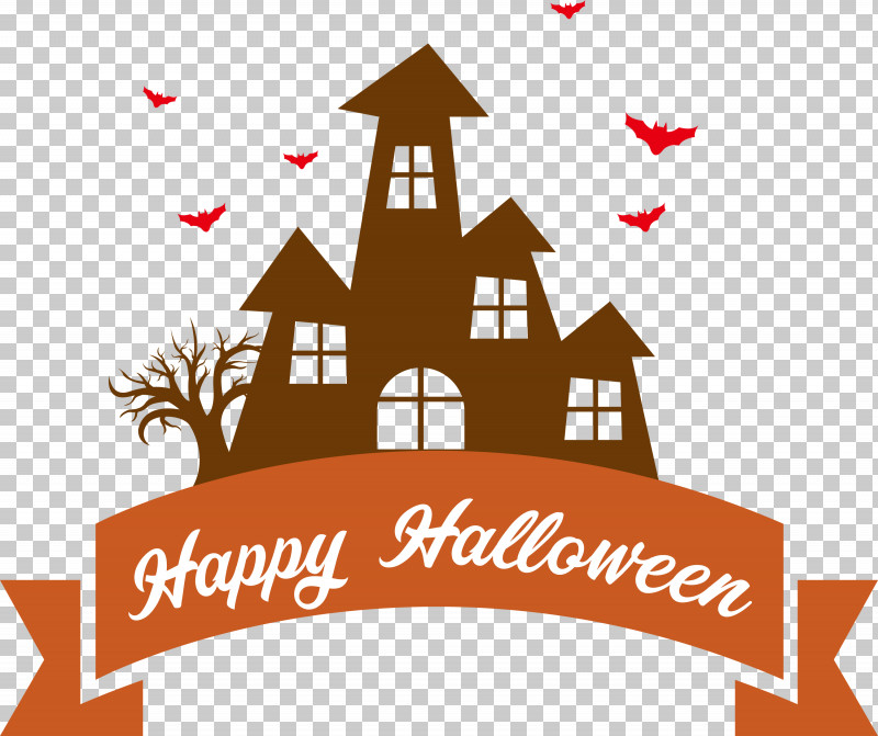 Happy Halloween PNG, Clipart, Christmas Day, Festival, Happy Halloween, Logo, Typeface Free PNG Download