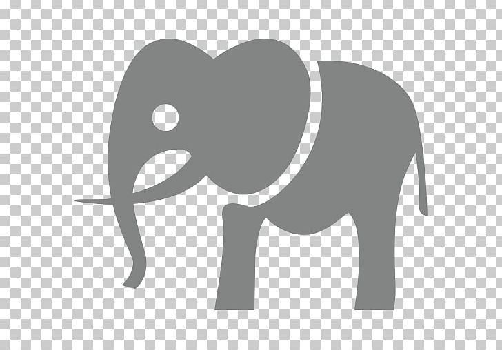 African Elephant Symbol Computer Icons Emoji PNG, Clipart, Angle, Animal, Animals, Black, Black And White Free PNG Download