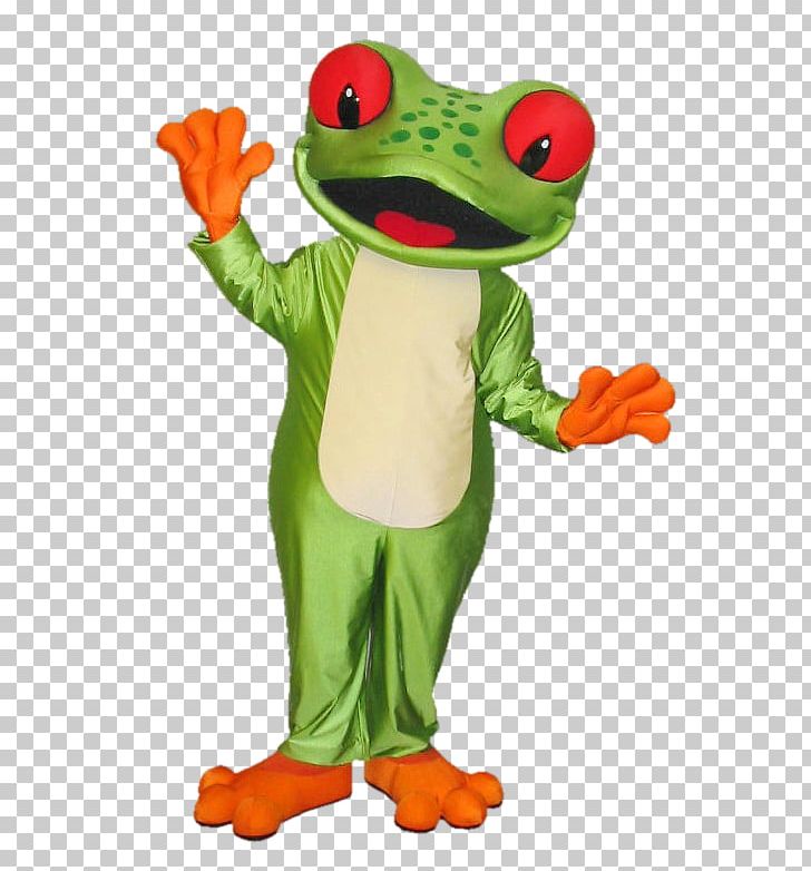 Tree Frog True Frog Mascot Costume PNG, Clipart, Amphibian, Animals, Colege, Costume, Frog Free PNG Download