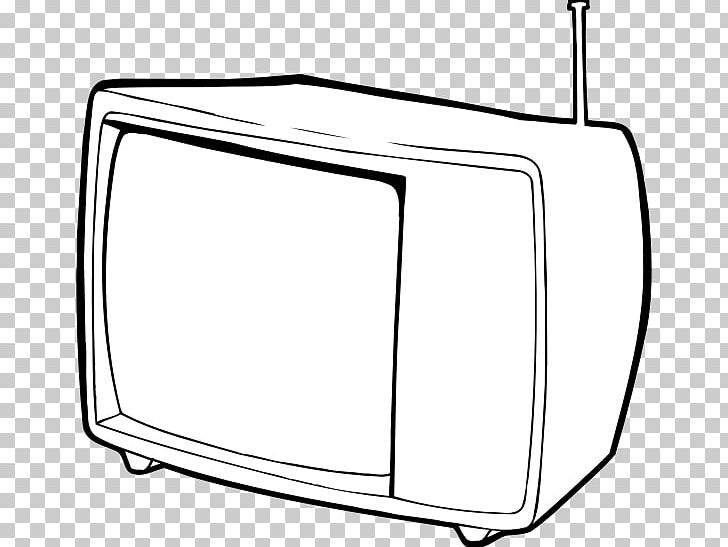 Black And White Television Line Art PNG, Clipart, Angle, Area, Art, Automotive Lighting, Auto Part Free PNG Download