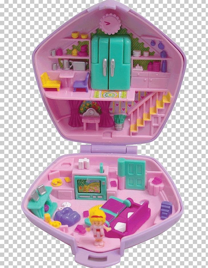 Polly Pocket Playset Plastic Toy PNG, Clipart, Case, Child, Decade, Magenta, Nostalgia Free PNG Download