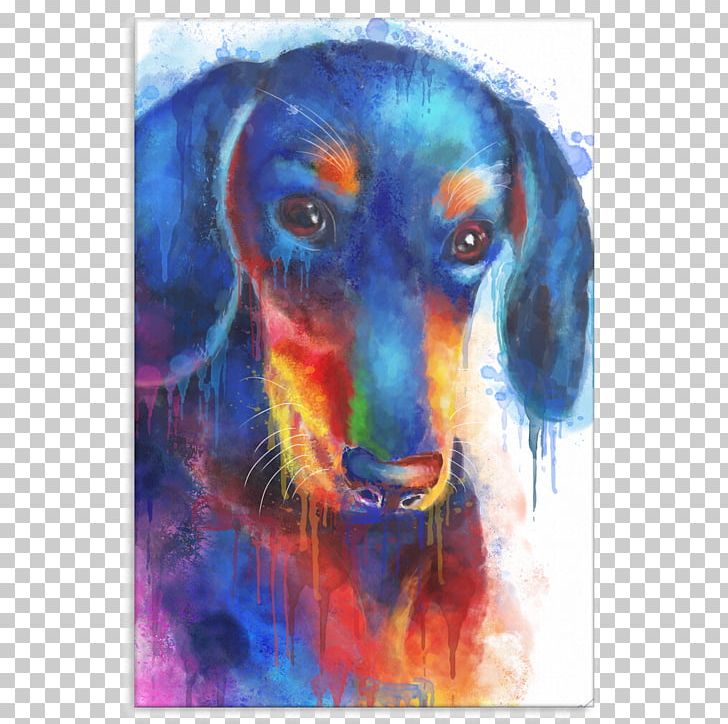 Dog Breed Dachshund Puppy Painting Acrylic Paint PNG, Clipart, Acrylic Paint, Acrylic Resin, Alaskan Klee Kai, Animals, Breed Free PNG Download