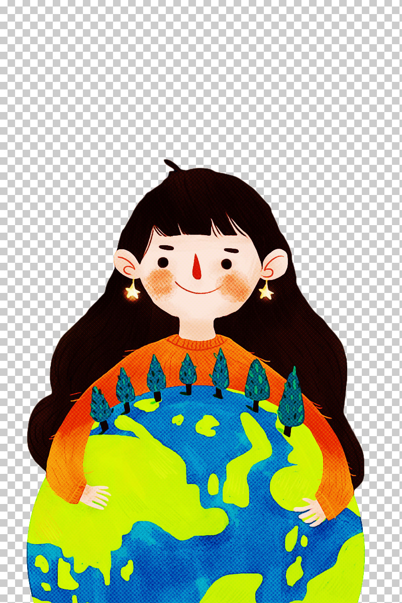 Earth Day Save The World Save The Earth PNG, Clipart, Black Hair, Cartoon, Earth Day, Save The Earth, Save The World Free PNG Download