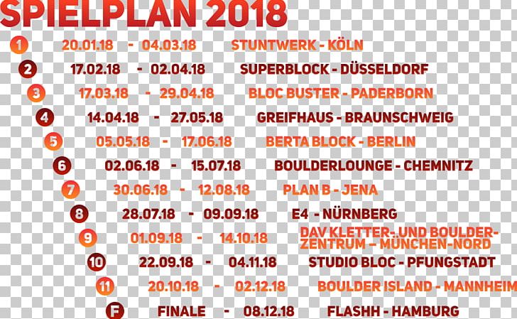 2017–18 Bundesliga Spielplan Bad Kreuznach Saison Organization PNG, Clipart, 2017, 2018, Area, Bad Kreuznach, Bouldering Free PNG Download