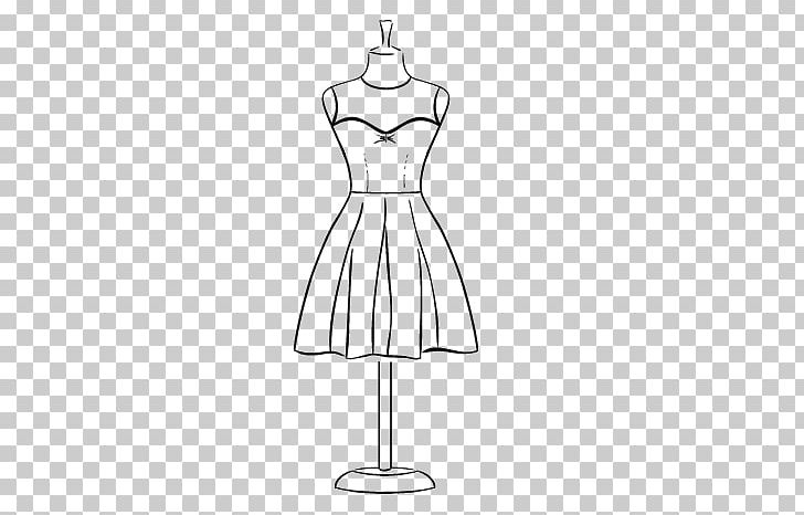 Cocktail Dress Drawing /m/02csf Shoulder PNG, Clipart, Abdomen, Arm, Artwork, Black And White, Cartoon Free PNG Download