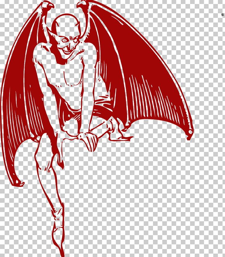 Devil Demon Satan PNG, Clipart, Angel, Art, Black And White, Cartoon, Clip Art Free PNG Download