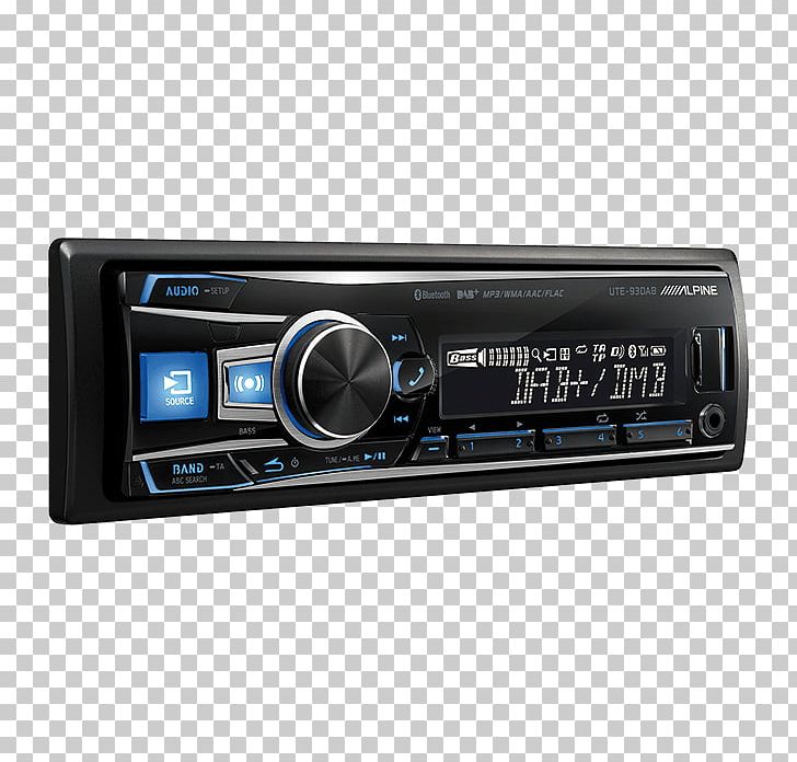 ALPINE UTE-93DAB Car Stereo Receiver Vehicle Audio Alpine Electronics Automotive Head Unit PNG, Clipart, A2dp, Aerials, Alpine Electronics, Audio Receiver, Bluetooth Free PNG Download