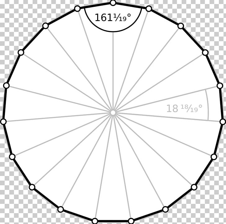 Regular Polygon Icosagon Internal Angle Dodecagon PNG, Clipart, Angle, Area, Art, Bicycle Part, Bicycle Wheel Free PNG Download