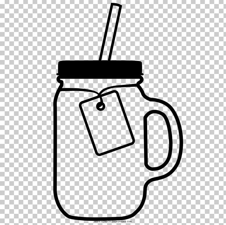 Mason Jar Computer Icons PNG, Clipart, Area, Black, Black And White, Color, Coloring Book Free PNG Download