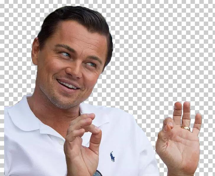 Leonardo DiCaprio The Wolf Of Wall Street YouTube Humour Sarcasm PNG, Clipart, Arm, Celebrities, Chin, Finger, Hand Free PNG Download