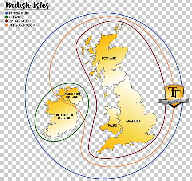 England Scotland British Isles United States Of America Ireland PNG, Clipart, Area, British, British Isles, Circle, Diagram Free PNG Download