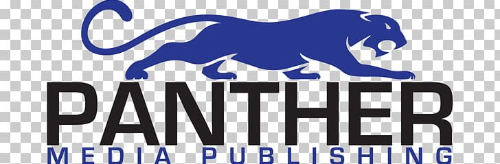 Logo Cat Panther Media Publishing Brand Font PNG, Clipart, Animals, Area, Black Panther, Black Panther Logo, Blue Free PNG Download