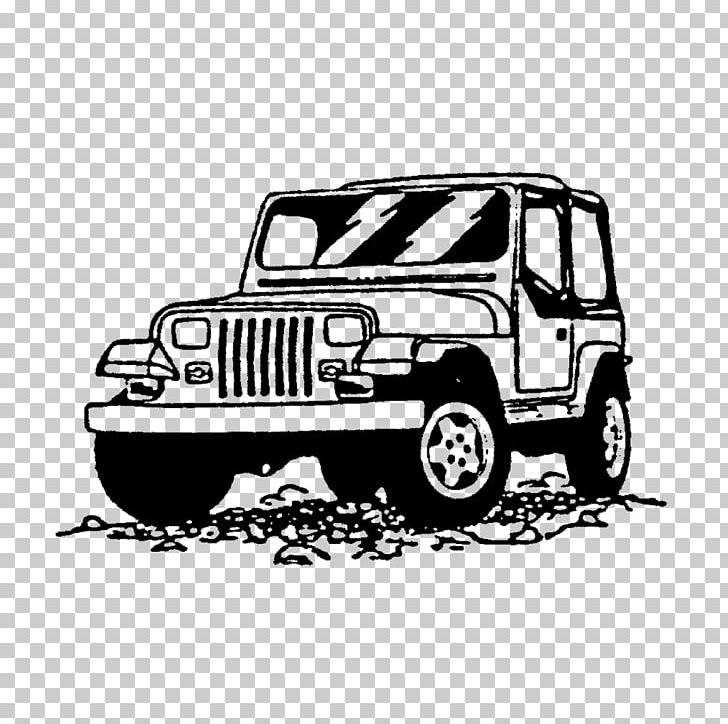 Jeep Wrangler Car Rubber Stamp Ball Joint PNG, Clipart, Automotive Design, Automotive Exterior, Automotive Tire, Ball Joint, Black And White Free PNG Download
