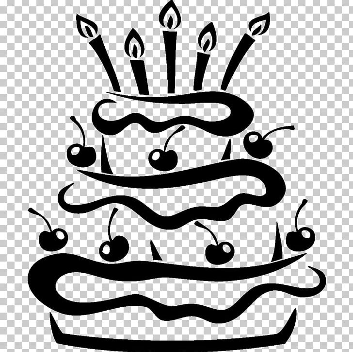 Birthday Cake Upside-down Cake Chocolate Cake Cupcake PNG, Clipart, Artwork, Birthday Cake, Black, Black And White, Cake Free PNG Download