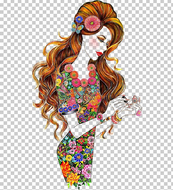 Fashion Illustration Drawing Illustrator PNG, Clipart, Art, Beauty, Book Illustration, Brown Hair, Design Free PNG Download