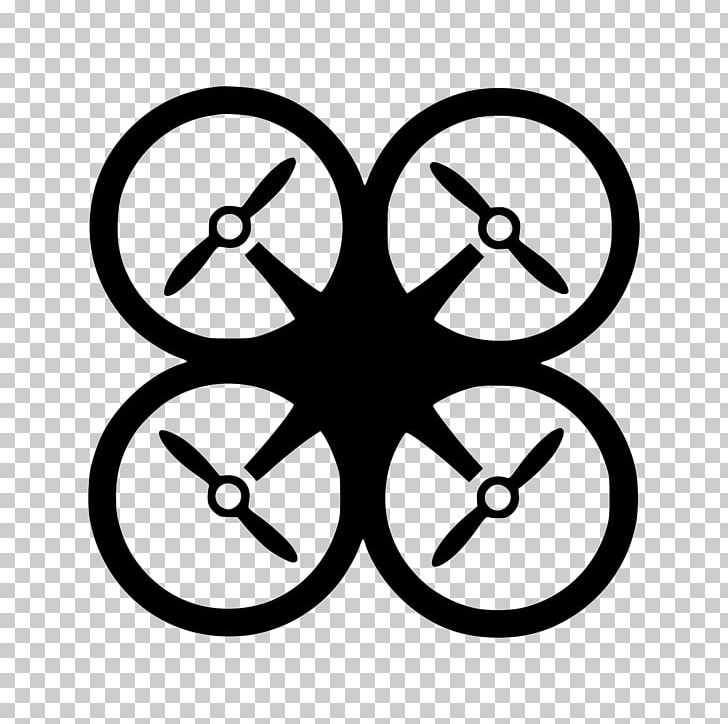Graphics Unmanned Aerial Vehicle Quadcopter Computer Icons Illustration PNG, Clipart, Area, Bicycle Wheel, Black And White, Body Jewelry, Circle Free PNG Download