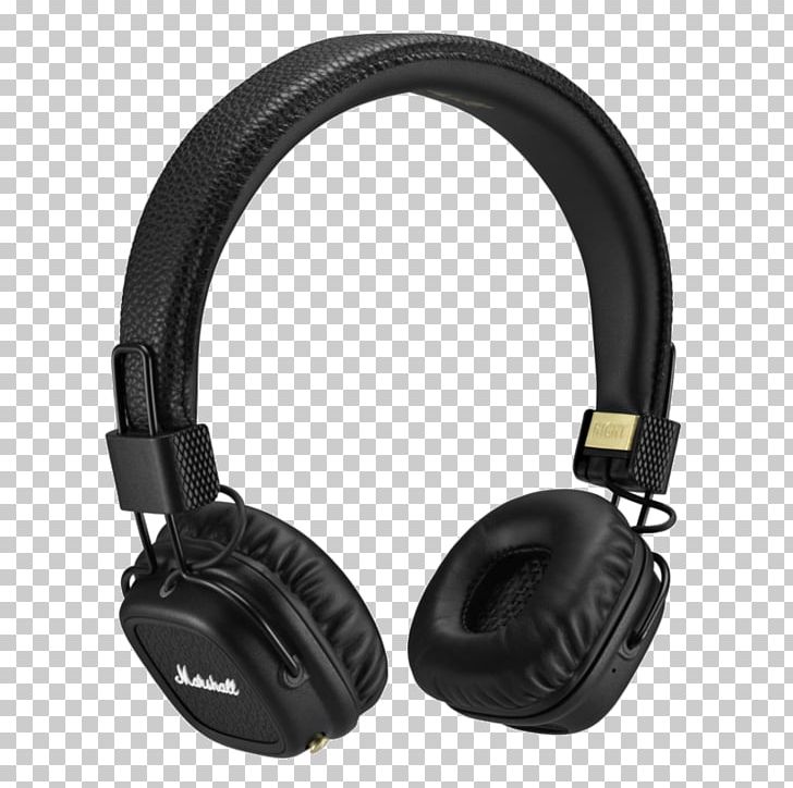 Headphones Marshall Major II Bluetooth Sound Écouteur PNG, Clipart, Amplifier, Audio, Audio Equipment, Bluetooth, Ear Free PNG Download
