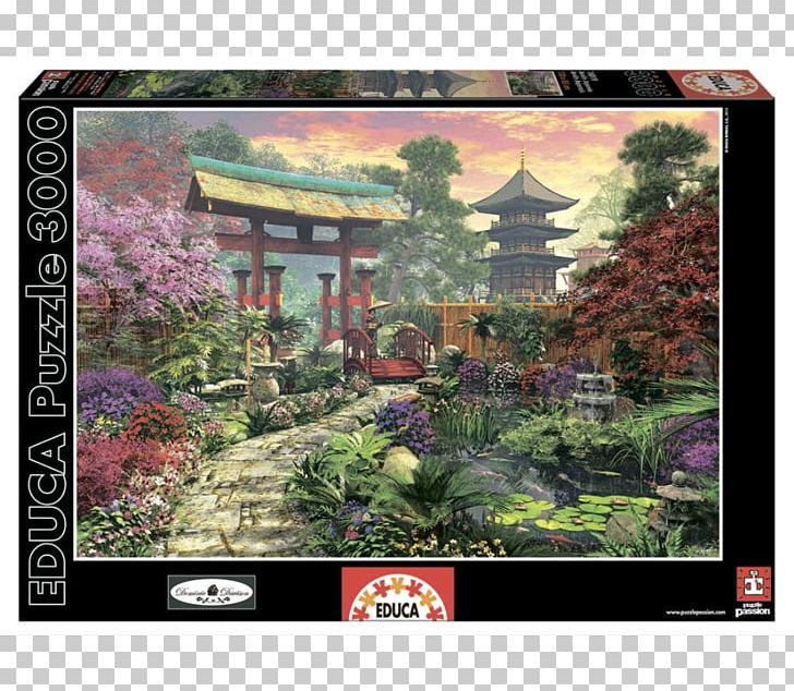 Jigsaw Puzzles Educa Borràs Japanese Garden PNG, Clipart, Buffalo Games, Educa, Flora, Flower, Fx Schmid Free PNG Download