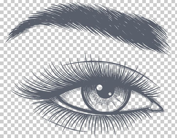 Drawing Graphics Sketch Eye Illustration PNG, Clipart, Art, Artwork, Beautiful, Beautiful Lady, Black And White Free PNG Download