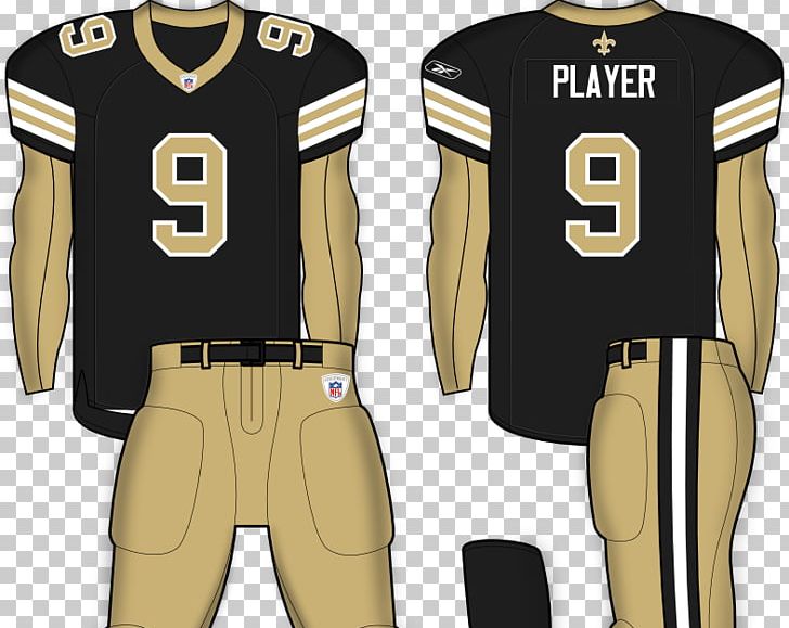 Jersey Logos And Uniforms Of The Pittsburgh Steelers New Orleans Saints PNG, Clipart,  Free PNG Download