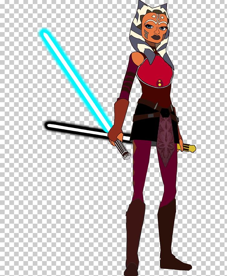 Ahsoka Tano Jedi Sword Knight PNG, Clipart, Ahsoka Tano, Art, Baseball Equipment, Cartoon, Character Free PNG Download