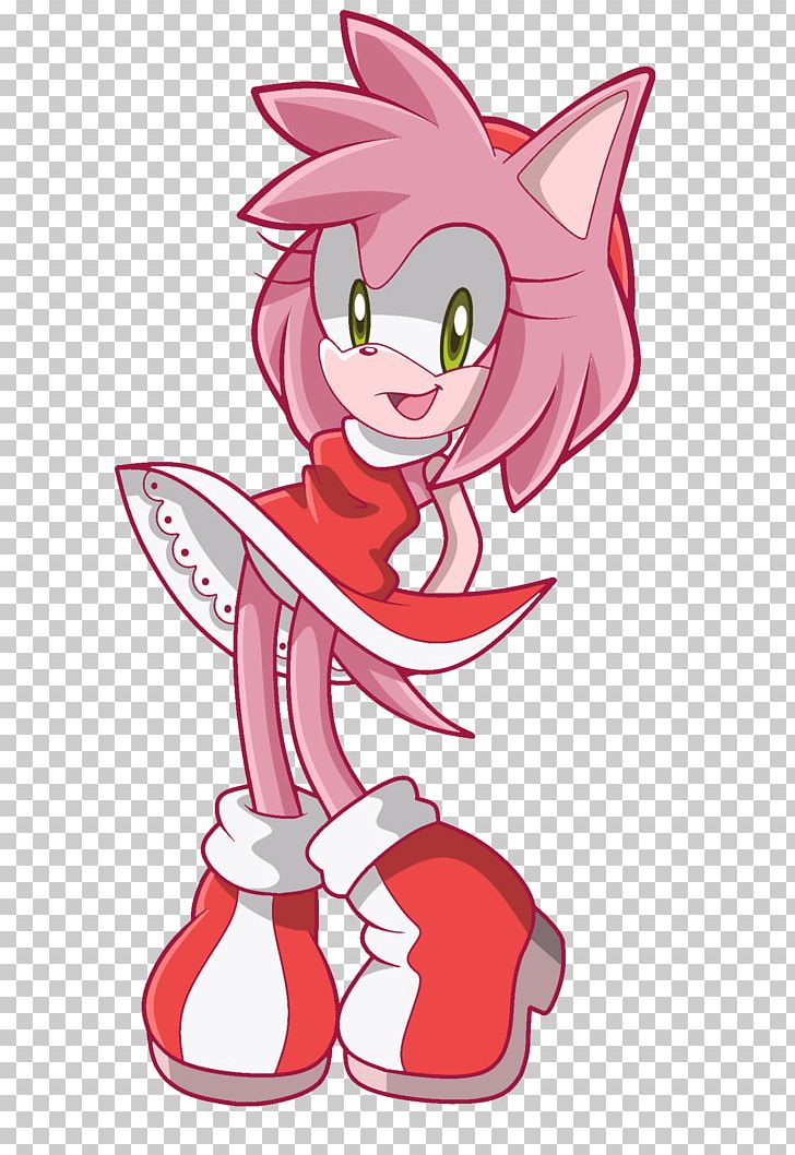 Amy Rose Shadow The Hedgehog Sonic Heroes Tails Knuckles The Echidna PNG, Clipart, Amy Rose, Animals, Cartoon, Fictional Character, Flower Free PNG Download