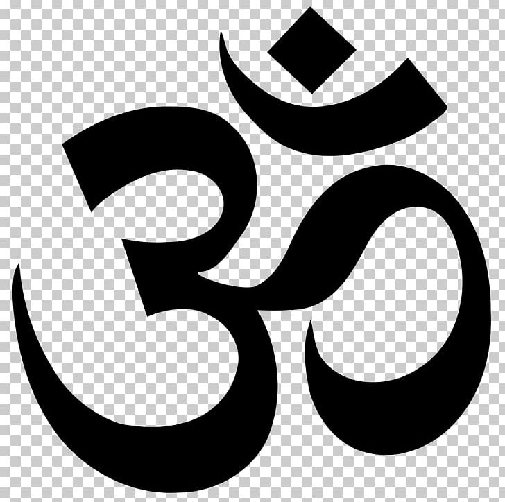 Om Symbol PNG, Clipart, Area, Black And White, Brand, Circle, Computer Icons Free PNG Download