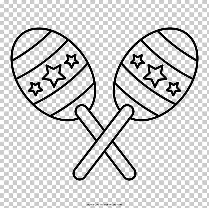 Black And White Drawing Coloring Book Maraca Maracás PNG, Clipart, Area, Black, Black And White, Brazil, Coloring Book Free PNG Download