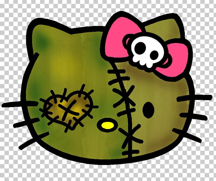 Hello Kitty Drawing Zombie Sticker PNG, Clipart, Art, Decal, Drawing, Fantasy, Female Free PNG Download