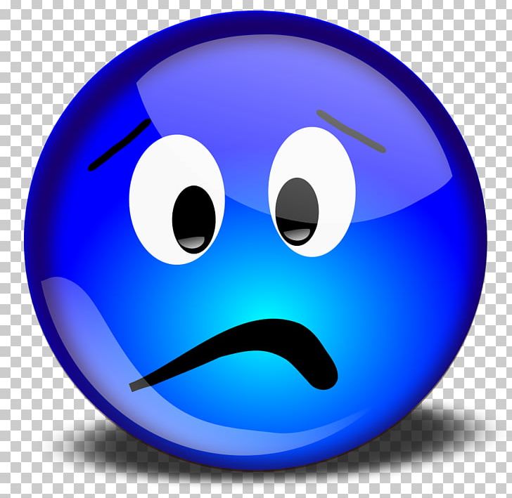 Smiley Emoticon Sadness PNG, Clipart, Blue, Clip Art, Emoji, Emoticon, Face Free PNG Download