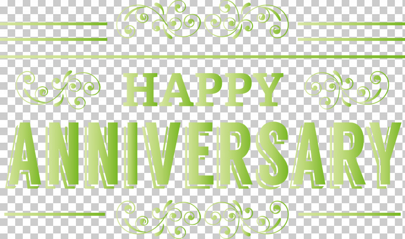 Happy Anniversary PNG, Clipart, Area, Green, Happy Anniversary, Line, Logo Free PNG Download