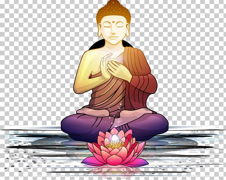 Bodhi Tree Nelumbo Nucifera Buddhism Lotus Position Padma Png
