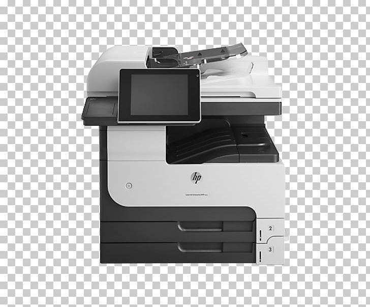 Hewlett-Packard Multi-function Printer HP LaserJet Enterprise M725 PNG, Clipart, Angle, Brands, Duplex Printing, Electronic Device, Enterprise Free PNG Download