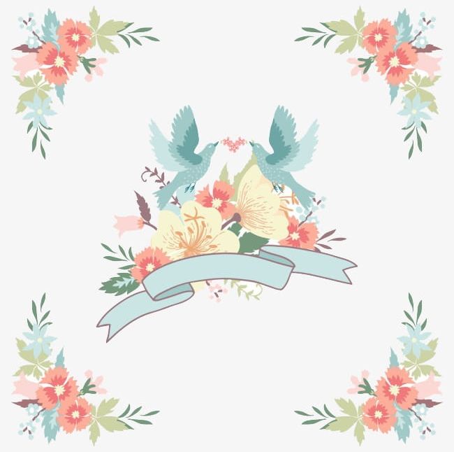 Lovebirds Wedding Flowers PNG, Clipart, Flowers, Flowers And Plants, Flowers Clipart, Flowers Clipart, Lovebirds Free PNG Download