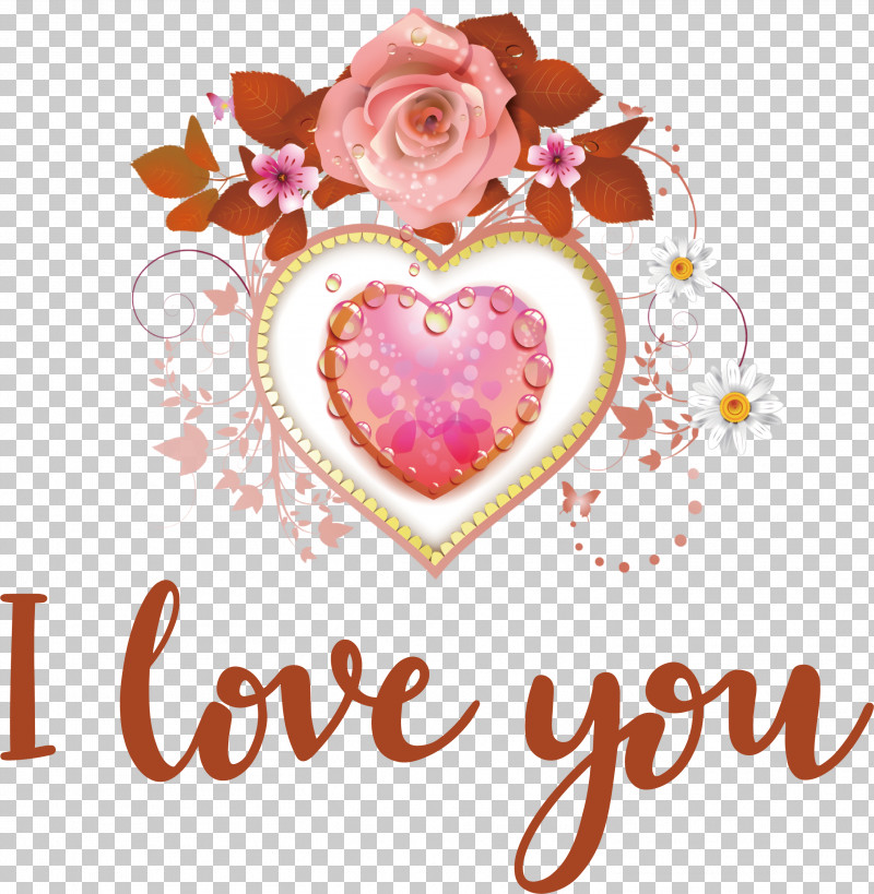 I Love You Valentines Day PNG, Clipart, Drawing, I Love You, Painting, Pink, Red Free PNG Download