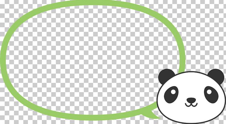 Giant Panda Speech Balloon PNG, Clipart, Animal, Body Jewelry, Bubble, Bubble Speech, Circle Free PNG Download