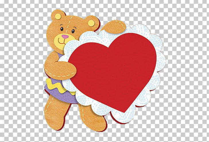 Heart Teddy Bear Valentine's Day PNG, Clipart,  Free PNG Download