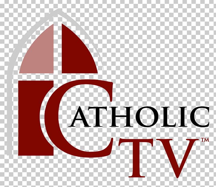 CatholicTV Television Religious Broadcasting Logo Brand PNG, Clipart, Area, Brand, Broadcasting, Catholic Church, Catholicism Free PNG Download