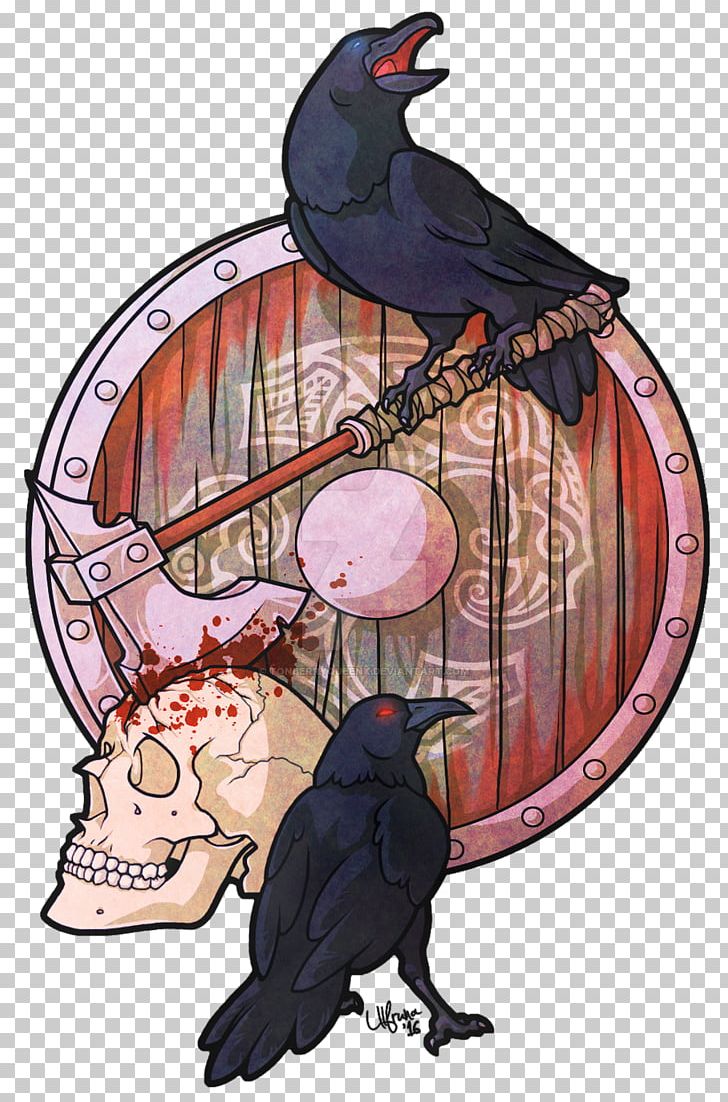 Huginn And Muninn Odin Art Common Raven PNG, Clipart, Art, Artist, Beak, Bird, Character Free PNG Download