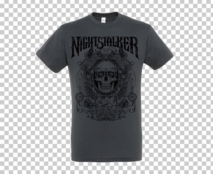 T-shirt Nightstalker Just A Burn Dead Rock Commandos Sleeve PNG, Clipart, Active Shirt, Black, Black Tshirt, Brand, Clothing Free PNG Download
