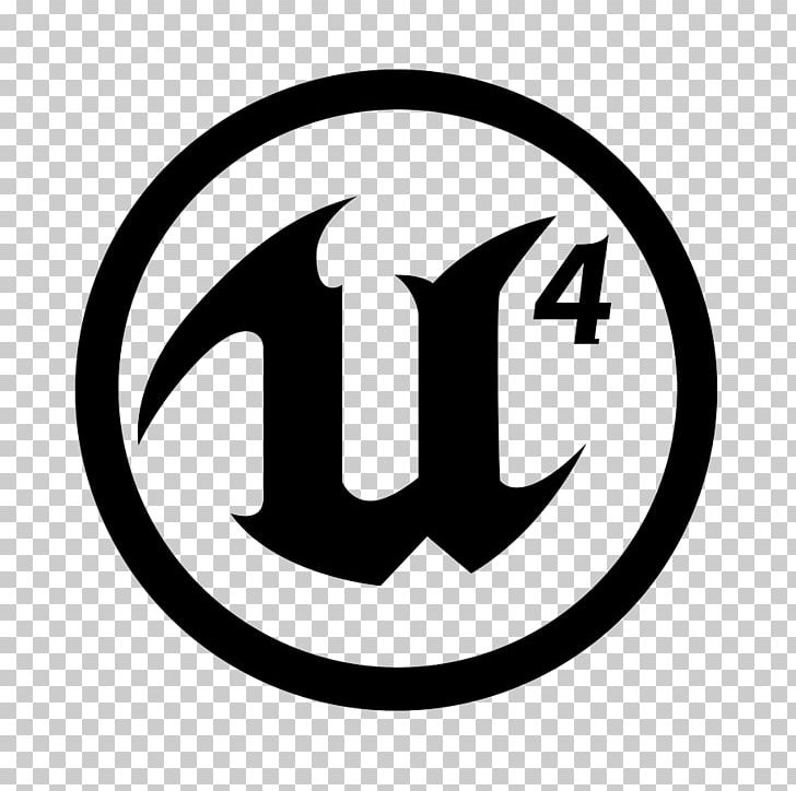 Unreal Engine 4 Firebird PNG, Clipart, Area, Black And White, Brand, Circle, Epic Games Free PNG Download