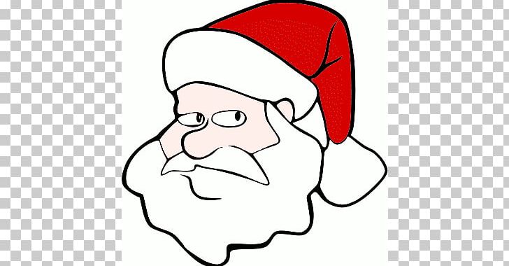 Santa Claus Cartoon PNG, Clipart, Artwork, Black And White, Cartoon, Cheek, Christmas Free PNG Download